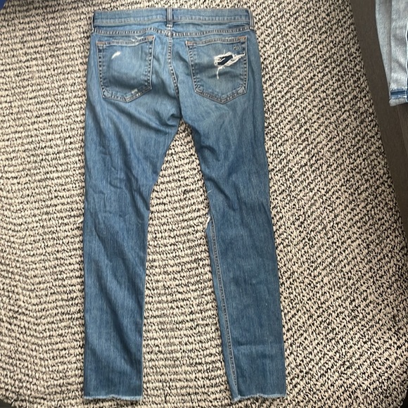 Rag & Bone dre distressed ripped jeans, size 26 - Picture 2 of 3